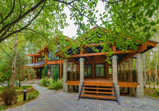 villa-nature лучшие деревянные дома Рублевки